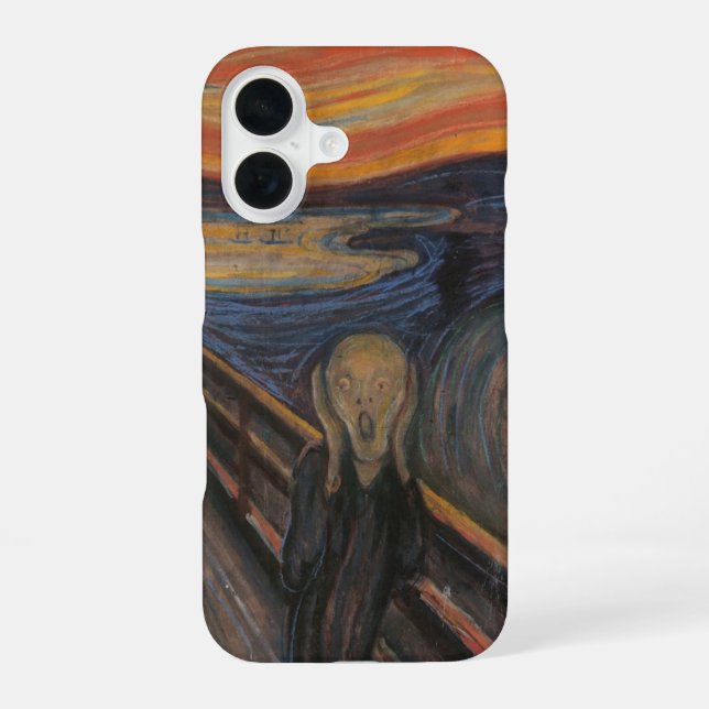 Funda Para iPhone 16 El Grito (Reverso )