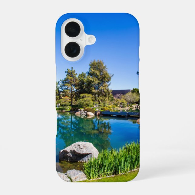 Funda Para iPhone 16 El Jardín de Amistad Japonés (Reverso )