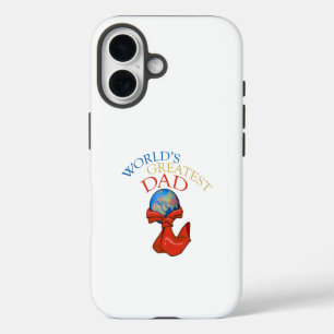 Funda Para iPhone 16 El mejor papá del mundo