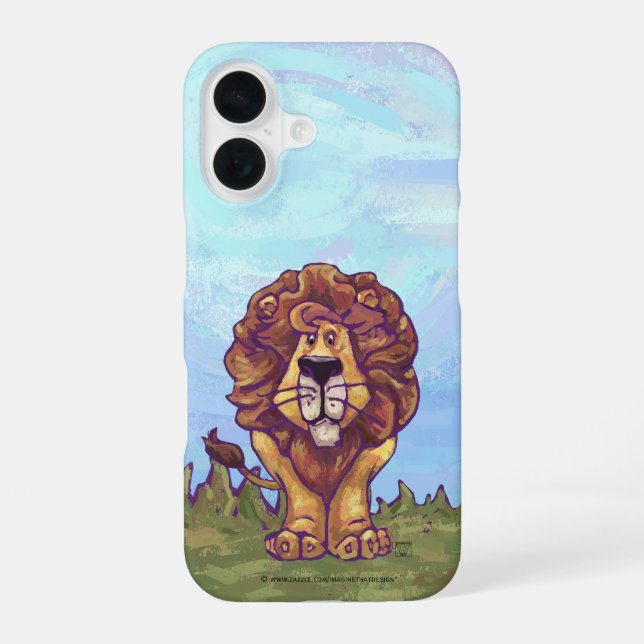 Funda Para iPhone 16 Electrónica León (Reverso )