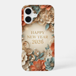 Funda Para iPhone 16 elegant happy new year phone case
