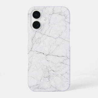 Funda Para iPhone 16 Elegant White Marble
