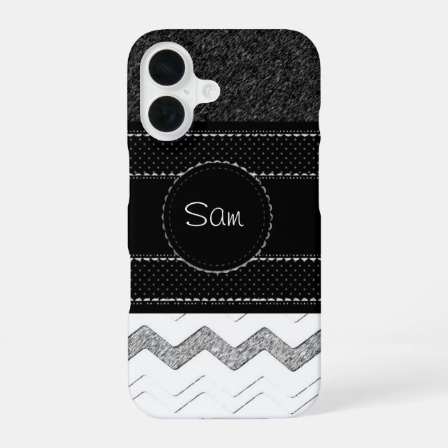 Funda Para iPhone 16 Elegante  (Reverso )