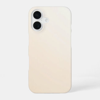 Funda Para iPhone 16 Elegante Funda de gradiente suave de oro para iPho