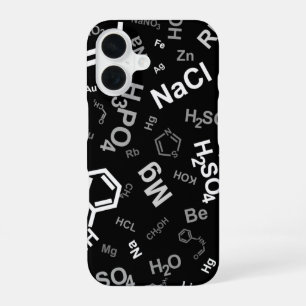 Funda Para iPhone 16 Elementos de compuestos químicos
