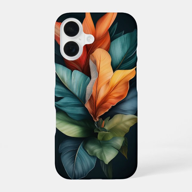 Funda Para iPhone 16 Ember Tropical (Reverso )