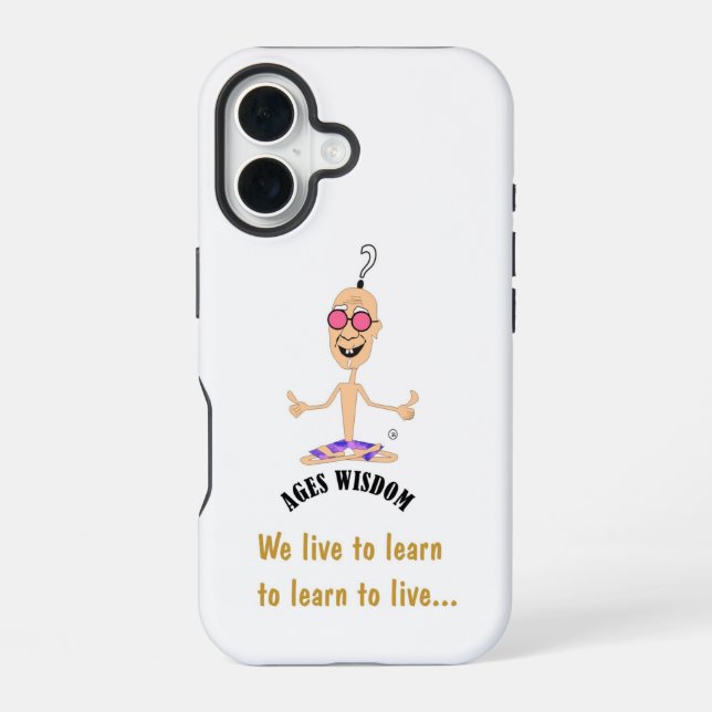Funda Para iPhone 16 Empoderamiento Ageswisdom  (Reverso )
