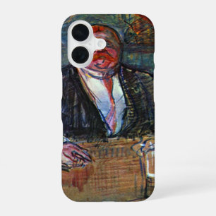 Funda Para iPhone 16 En El Bar de Toulouse Lautrec, Arte Antiguo Fino