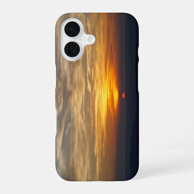 Funda Para iPhone 16 En las nubes (Reverso )