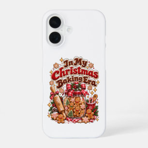 Funda Para iPhone 16 En Mi Era de Repostería Navideña Retro Pan de Jeng