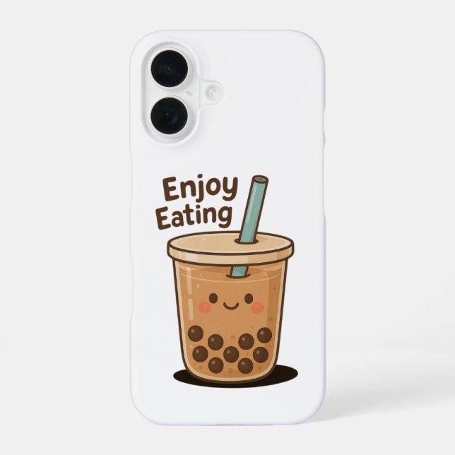 Funda Para iPhone 16 Encanto de Perla Dulce (Reverso )