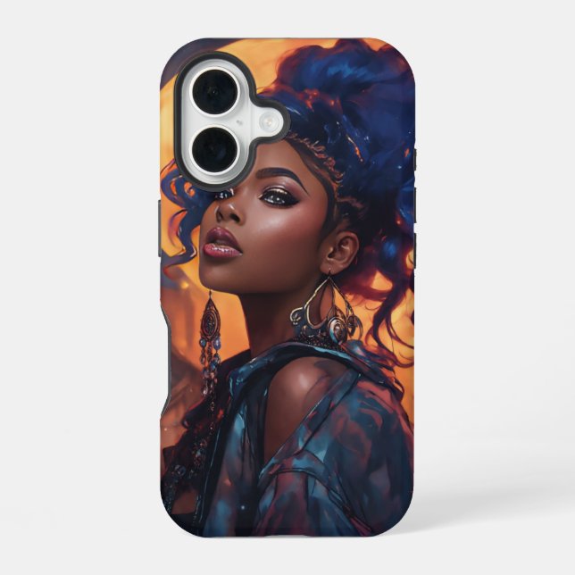 Funda Para iPhone 16 Encanto lunar (Reverso )