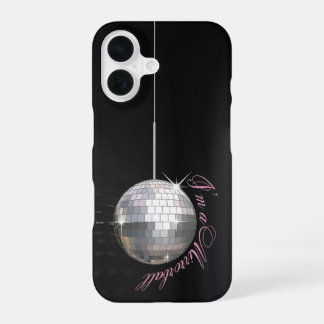 Funda Para iPhone 16 Encuéntrame en la bola de discoteca