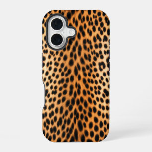 Funda Para iPhone 16 Energía de Leopardo Salvaje – Moda de Impresión An