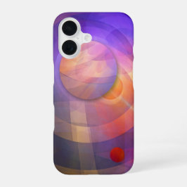 Funda Para iPhone 16 Energía solar, abstracto artístico
