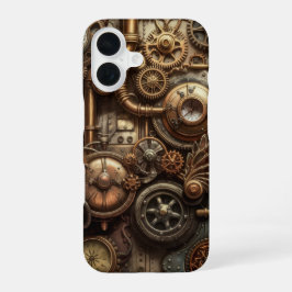 Funda Para iPhone 16 Engranajes y Cogs Victorianos