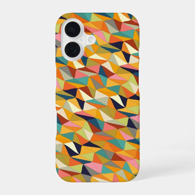 Funda Para iPhone 16 enredo coloreado (Reverso )