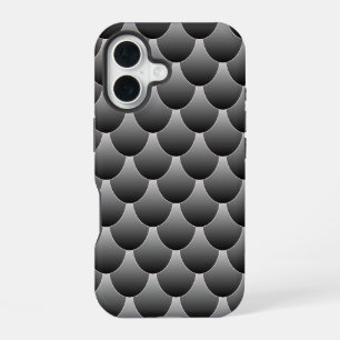Funda Para iPhone 16 Escalas de negro y gris