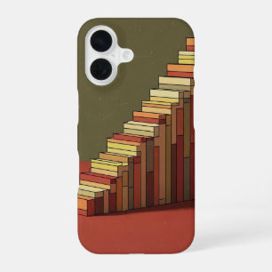 Funda Para iPhone 16 Escalera de píxeles retro