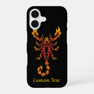 Funda Para iPhone 16 Escorpión Llamas