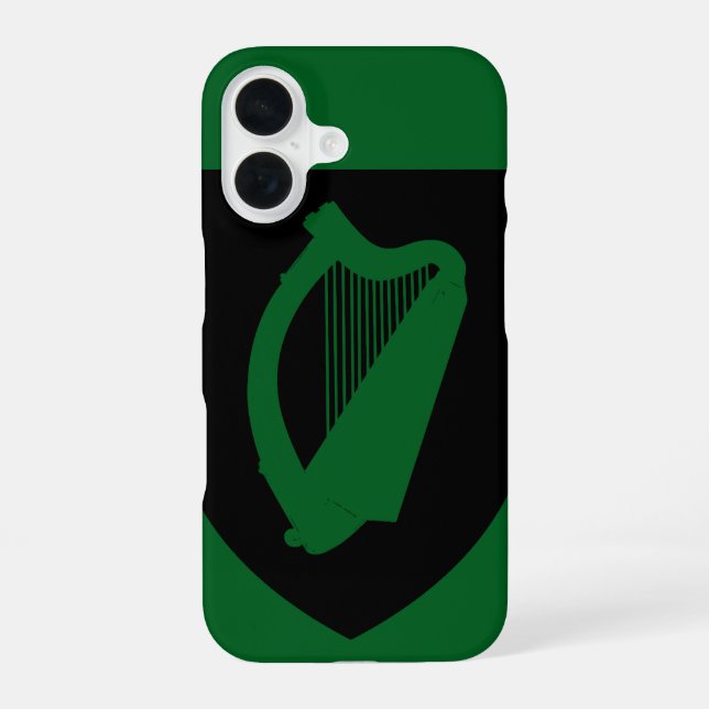 Funda Para iPhone 16 Escudo de armas de Irlanda (Reverso )
