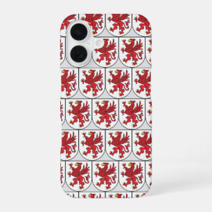 Funda Para iPhone 16 Escudo de Armas de Pomerania Arte del Grifo Majest