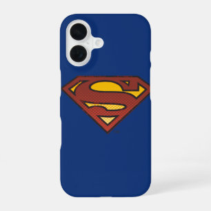 Funda Para iPhone 16 Escudo S de Superman Logo de puntos desvanecidos