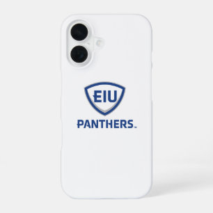 Funda Para iPhone 16 Escudo y logotipo de la palabra Panthers de Easter