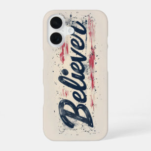 Funda Para iPhone 16 Eslogan de creyente urbano