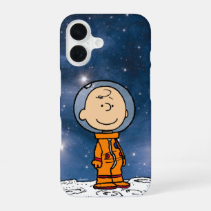 Funda Para iPhone 16 ESPACIO   Charlie Brown Astronauta
