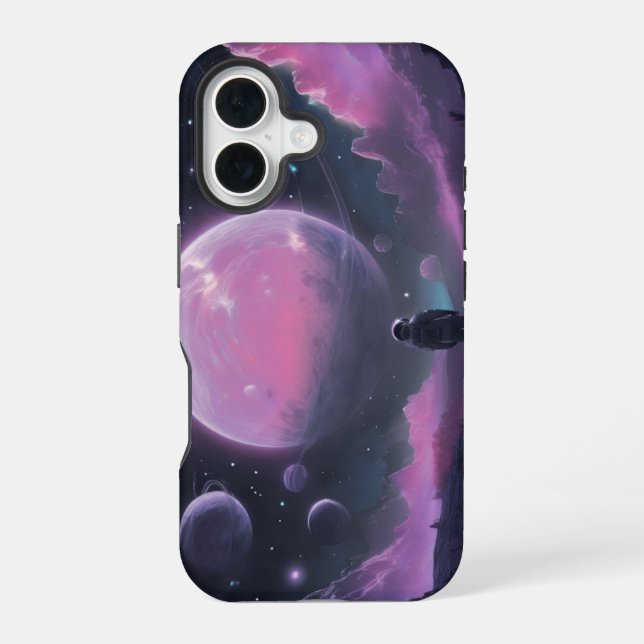 Funda Para iPhone 16 Espacio emocional (Reverso )