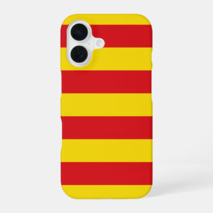 Funda Para iPhone 16 España: La Senyera bandera de Cataluña