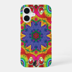 Funda Para iPhone 16 Espectáculo de Caleidoscopio de Esporas