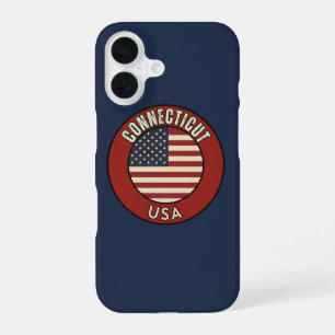 Funda Para iPhone 16 Estado de Connecticut