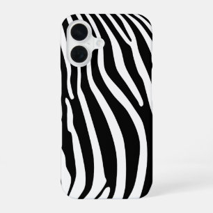 Funda Para iPhone 16 Estampado animal zebra