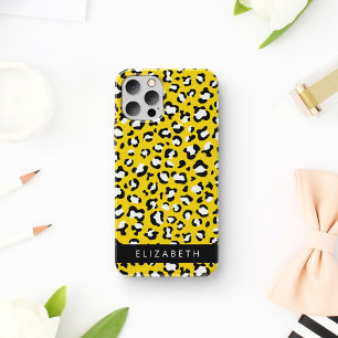 Funda Para iPhone 16 Estampado de leopardo, manchas, leopardo amarillo,