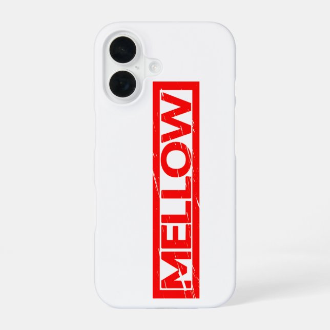 Funda Para iPhone 16 Estampado de Mellow (Reverso )