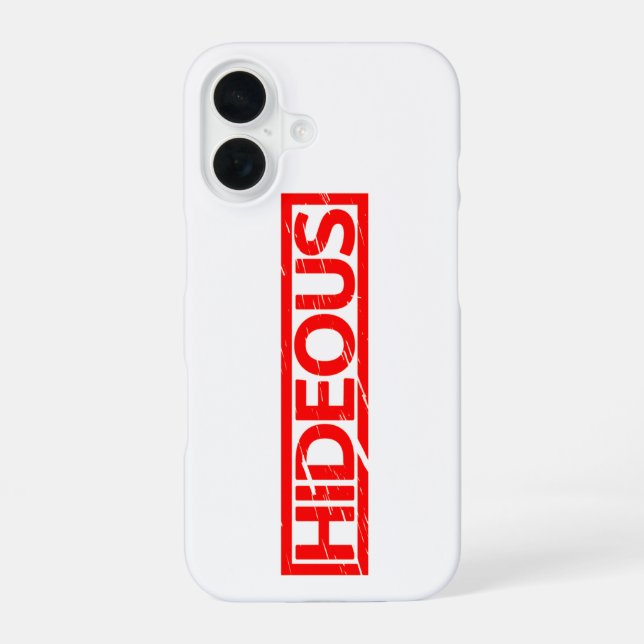 Funda Para iPhone 16 Estampilla (Reverso )
