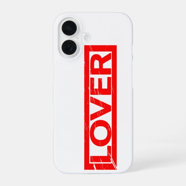 Funda Para iPhone 16 Estampilla de paso (Reverso )