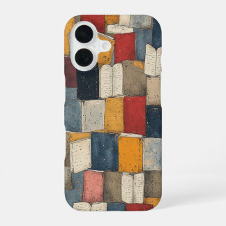 Funda Para iPhone 16 Estanterías de bibliófilo