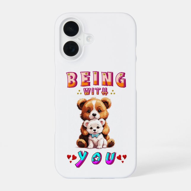 Funda Para iPhone 16 Estar Contigo (Reverso )
