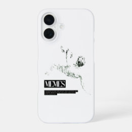 Funda Para iPhone 16 Estatua de Memer Thinking Falling