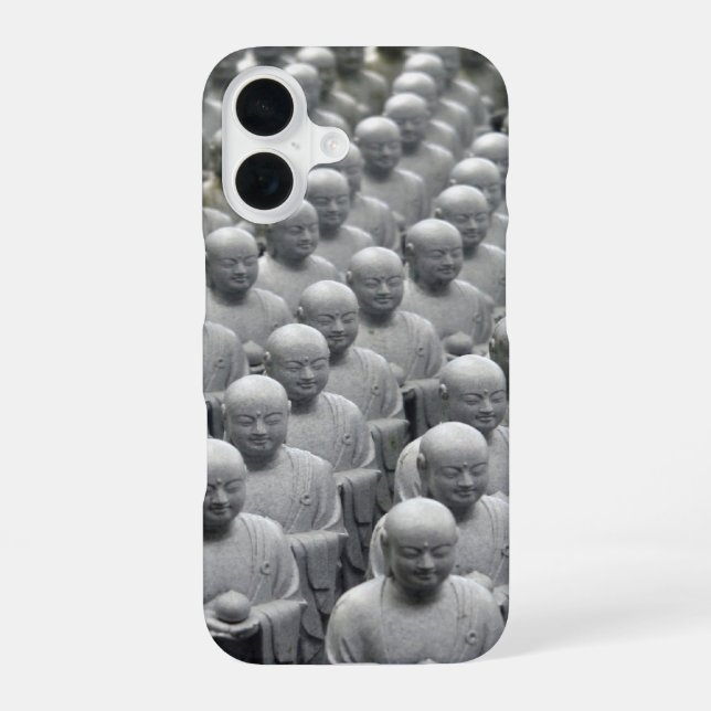 Funda Para iPhone 16 estatuas de buddha (Reverso )