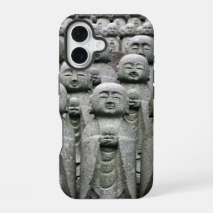 Funda Para iPhone 16 estatuas de la paz de buda