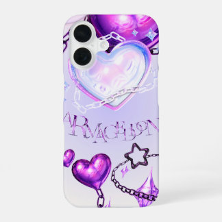 Funda Para iPhone 16 Estilo Y2K Purple para iphone