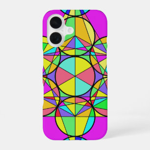 Funda Para iPhone 16 Estrella de Kaleidoscope