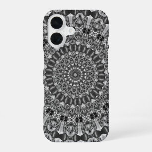 Funda Para iPhone 16 Estrella gris caleidoscopio