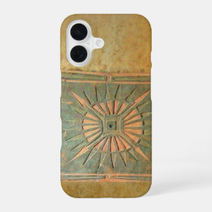 Funda Para iPhone 16 ESTRELLA MAÑANA, amarillo, marrón