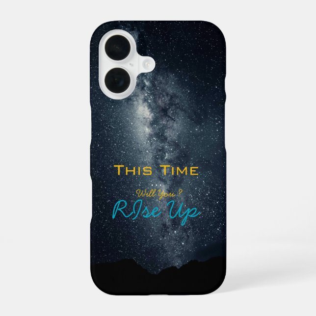 Funda Para iPhone 16 'Estrellas solitarias' mirando como inocentes sile (Reverso )