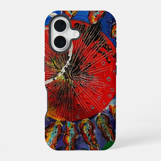 Funda Para iPhone 16 Estuche Burst iPhone (Reverso )